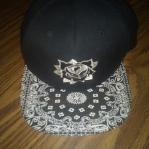 Paisley Rose Design Snapback